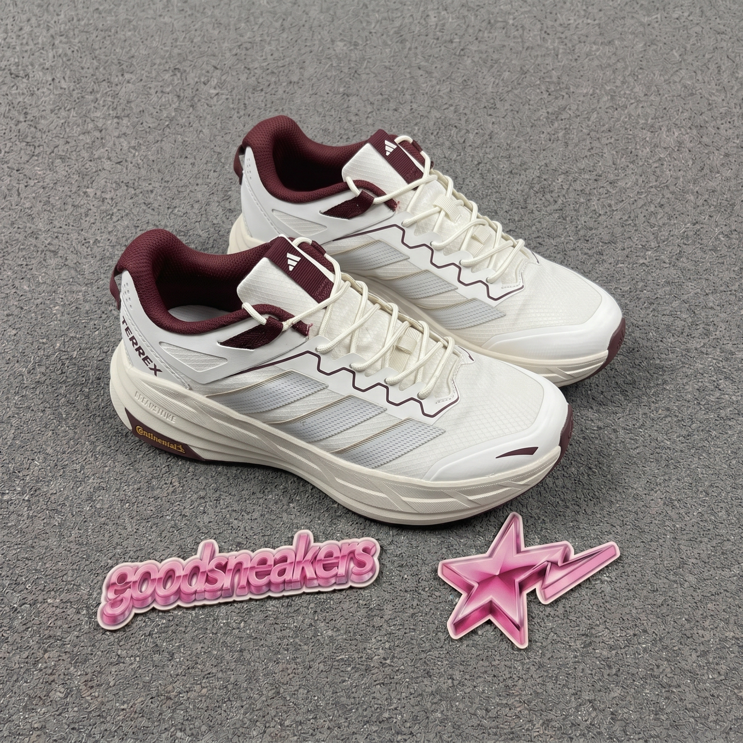 Adidas Terrex  Freehiker LT -Cloud White/Burgundy