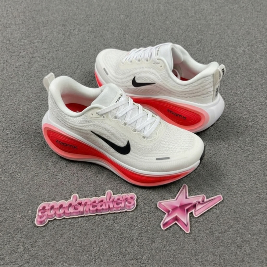 Nike Vomero Plus - White Black Bright Crimson