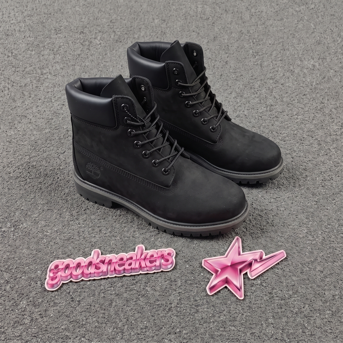 Timberland Premium 6-Inch Waterproof Boot - Black Smooth Leather