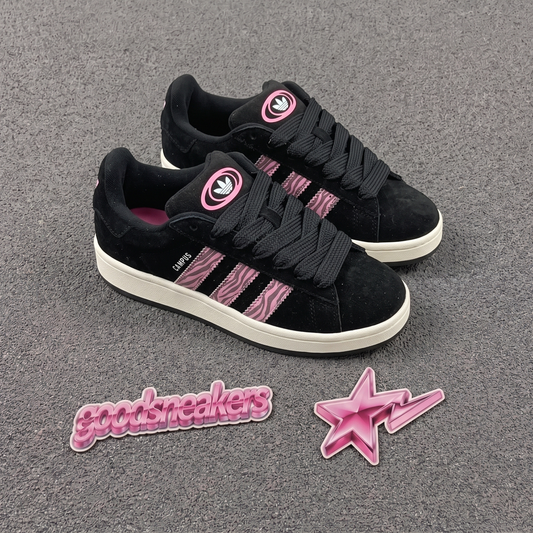Adidas Campus 00's - Black Pink Zebra