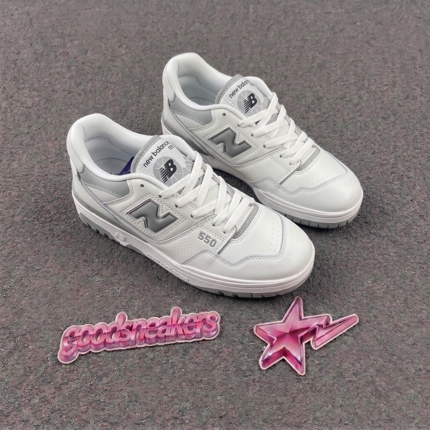New Balance 550 -  Silver Mist