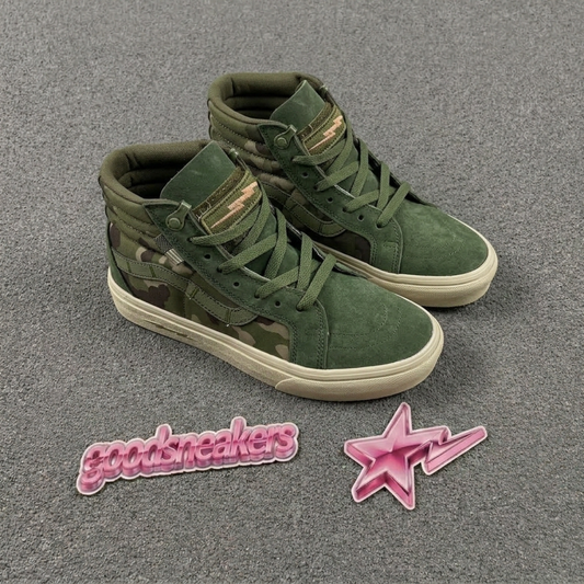 DEFCON X Vans Sk8-Hi Notchback Pro - Multicam Jungle