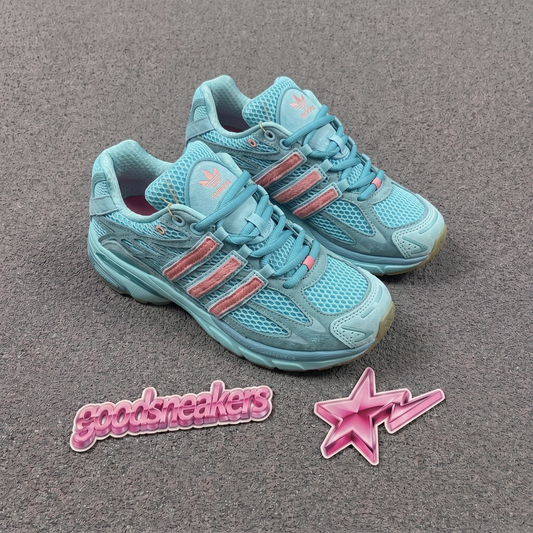 UNHEARD OF x Adidas Adistar Cushion - Bliss Blue/Semi Pink Spark