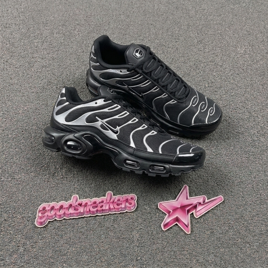 Nike Air Max Plus - Black Metallic Silver