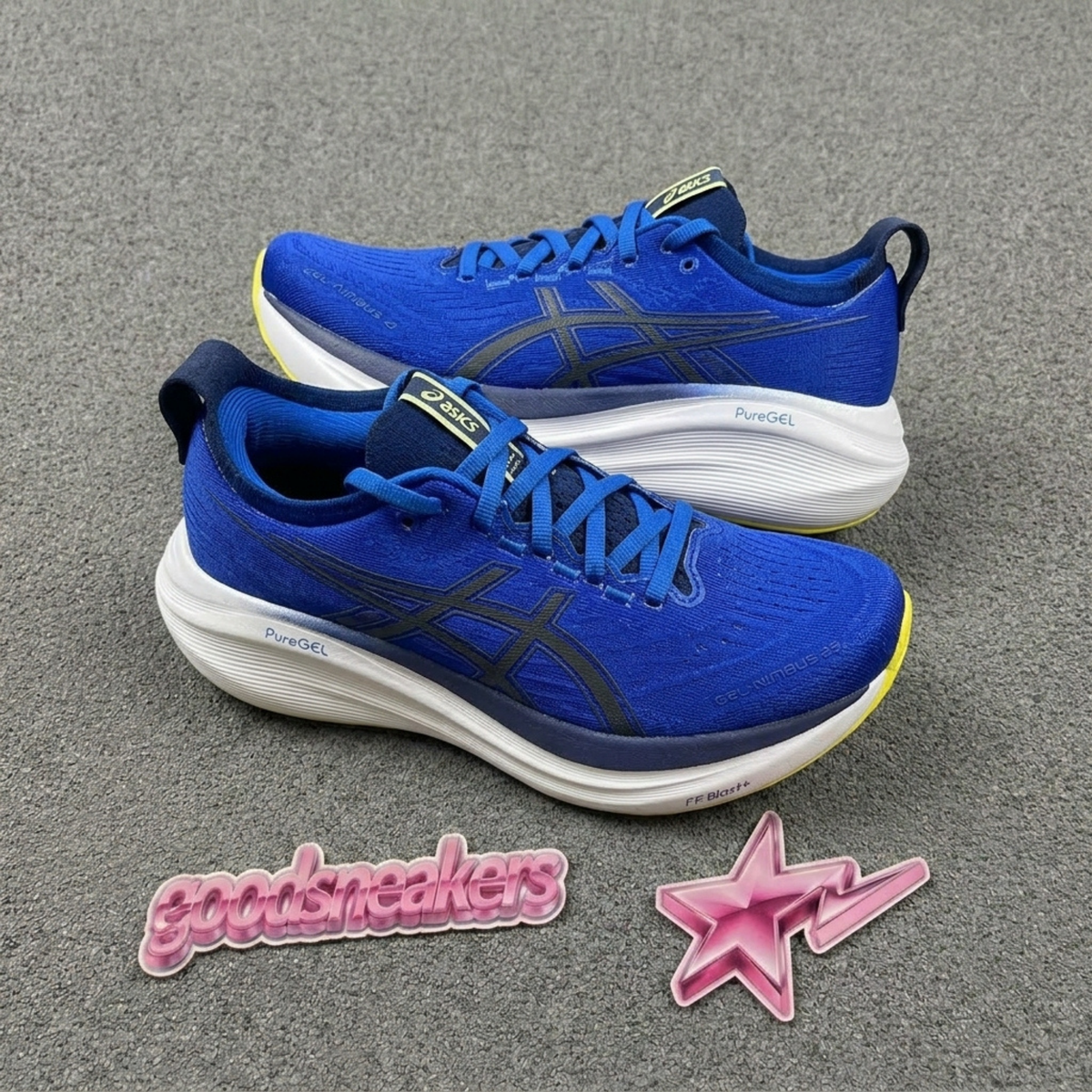 Asics Gel Nimbus 27 - Illusion Blue / Indigo Blue