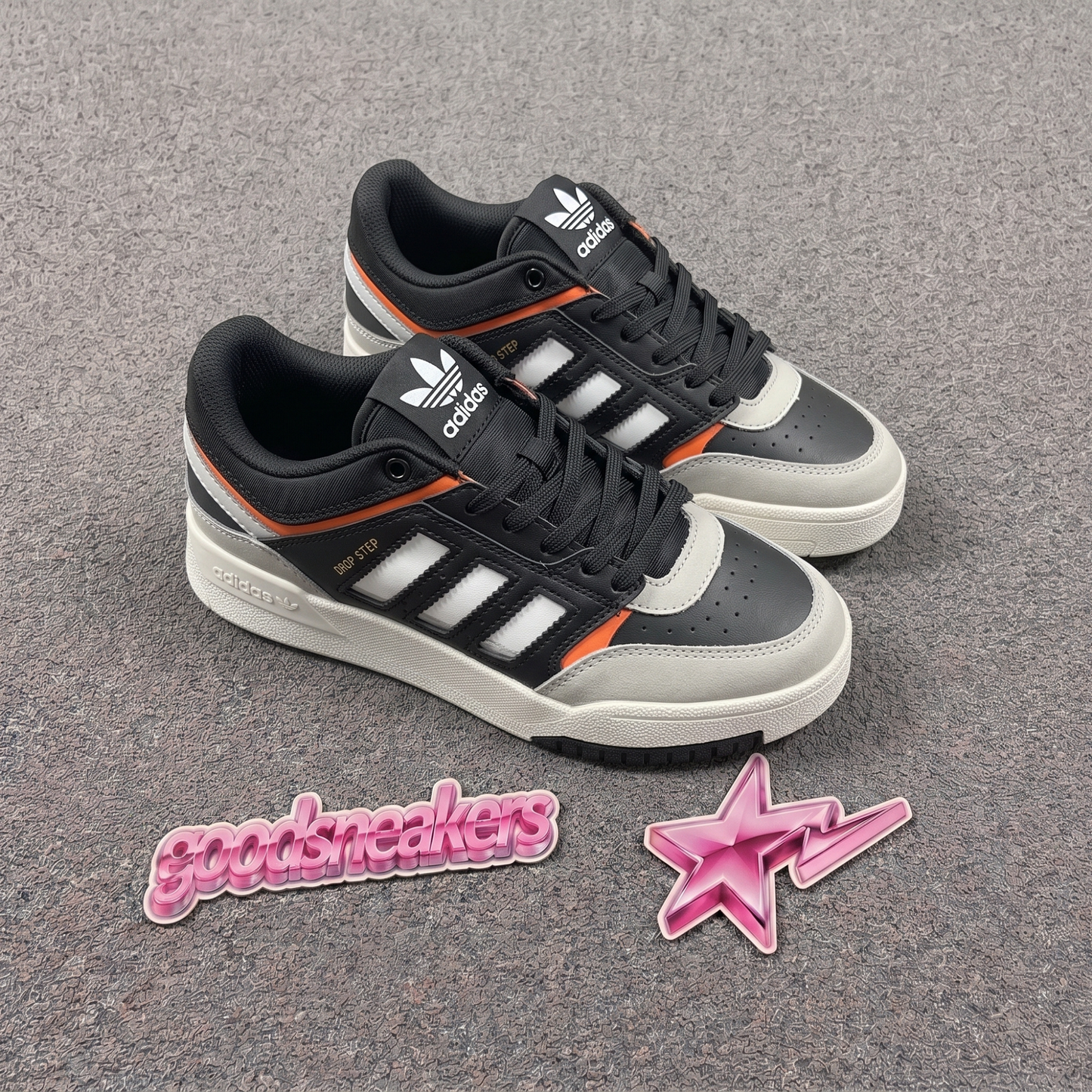 Adidas Drop Step Low - Black / Orange
