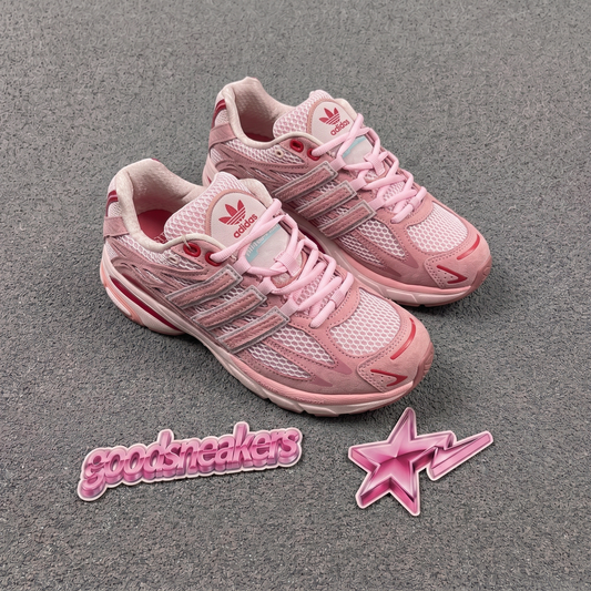 UNHEARD OF x Adidas Adistar Cushion - Clear Pink/Semi Collegiate Red