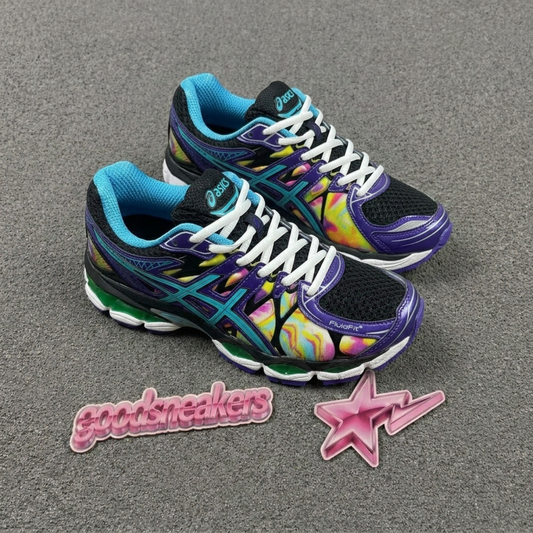 Asics Gel Nimbus 16 - Black / Iridescent Swirl