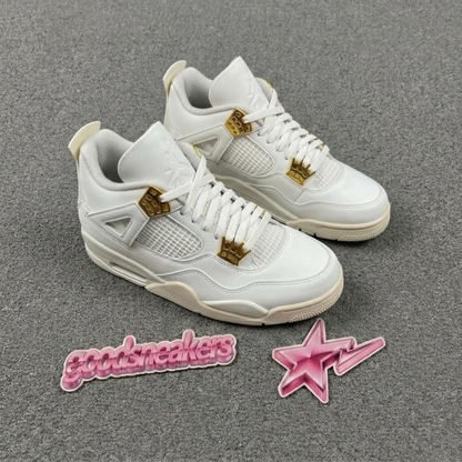 Air Jordan 4 Retro - Metallic Gold