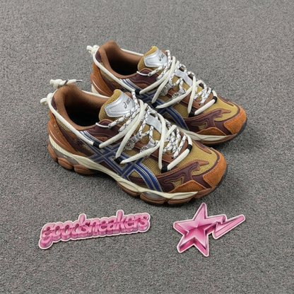 Toga x Asics Gel Cumulus 16 - Brown Blue Pure Silver