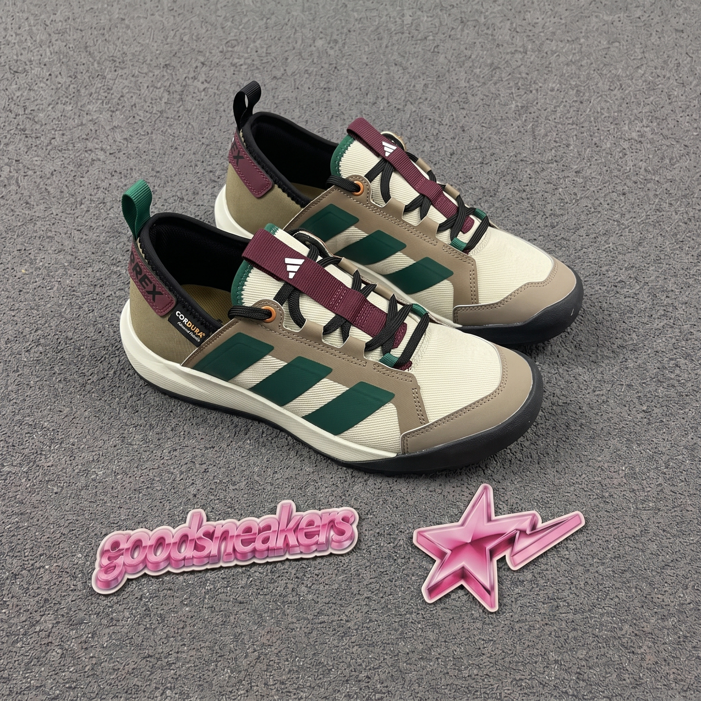 Adidas Terrex Daroga Cordura - Shadow Brown/Dark Green/Maroon