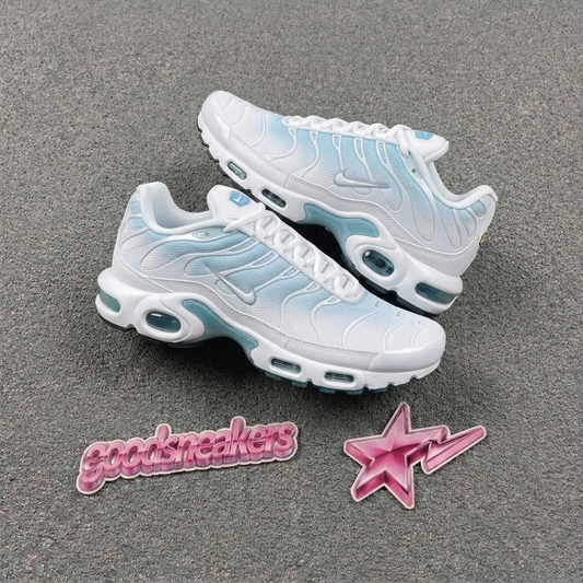 Nike Air Max Plus - White Teal Gradient