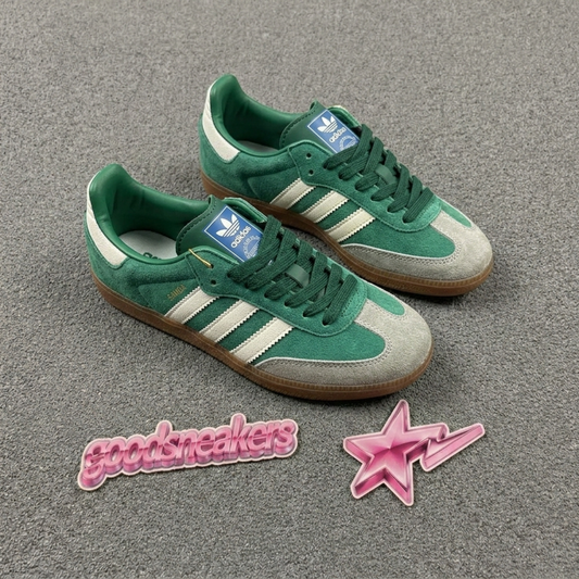 Adidas Samba - Collegiate Green Gum Grey Toe