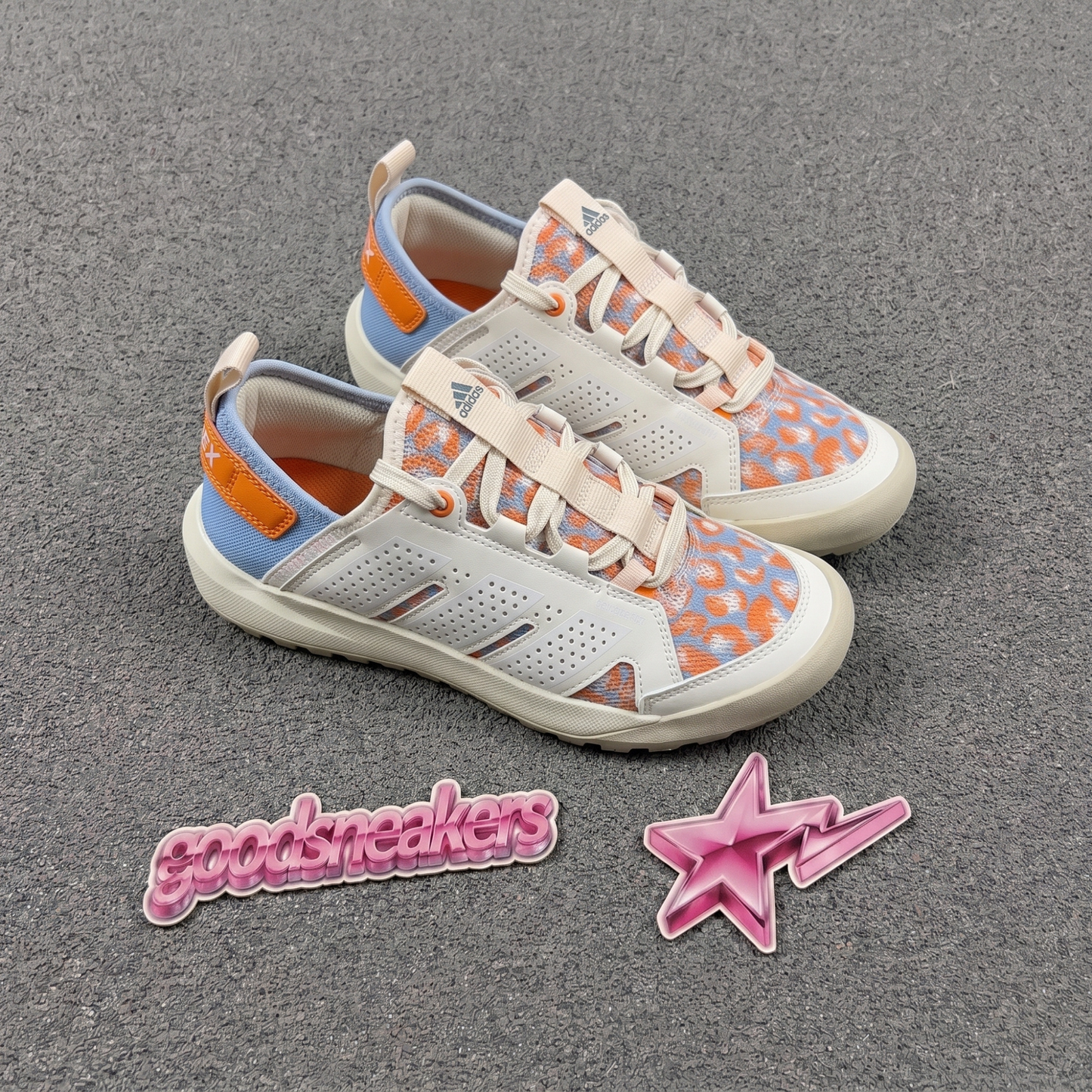Adidas Terrex Daroga Cordura Plus Canva - Cloud White/Impact Orange/Blue