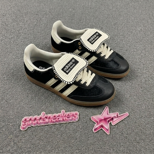 Wales Bonner x Adidas Samba - Pony Tonal Core Black