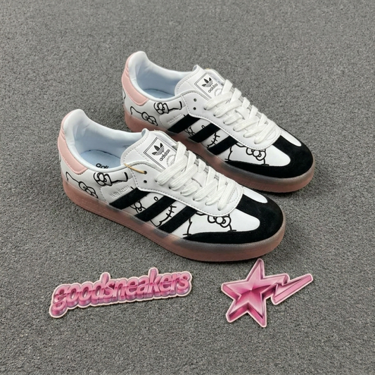 Hello Kitty x Adidas Samba - Cloud White Clear Pink