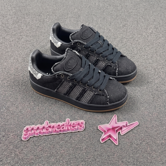 Adidas Campus 00's - Denim Black Off White Gum