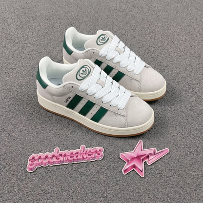 Adidas Campus 00's - Grey Collegiate Green Gum