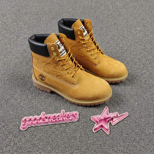 Bathing Ape x Undefeated x Timberland 6-Inch Boot - Wheat