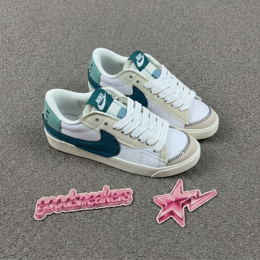 Nike Blazer Low '77  Jumbo - Summit White Geode Teal