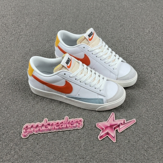 Nike Blazer Low '77  - White Orange