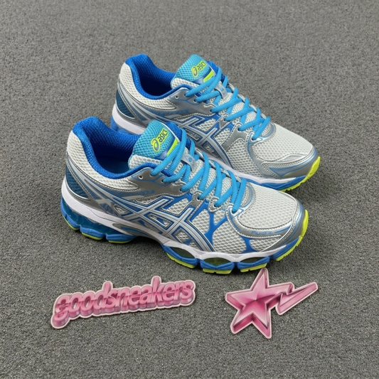 Asics Gel Nimbus 16 - Snow White / Royal Blue