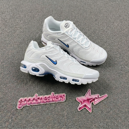 Nike Air Max Plus - White Black Blue Crystal