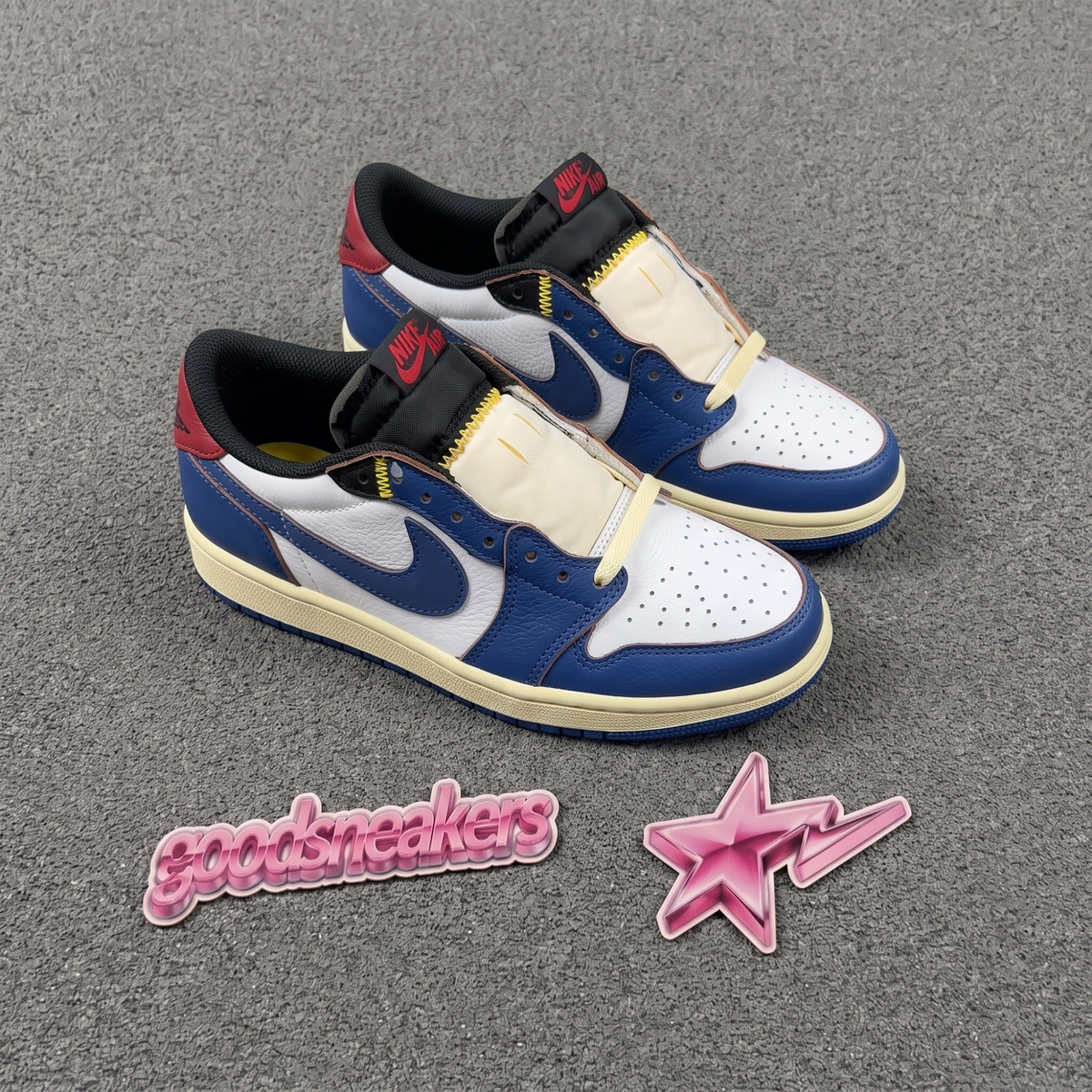Union LA x Air Jordan 1 Retro Low OG - Storm Blue