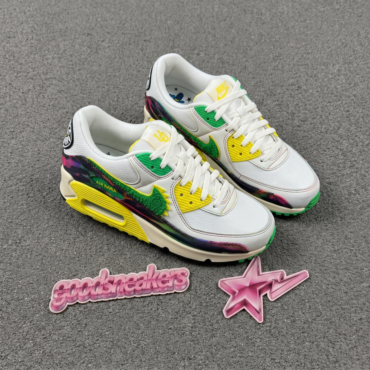 Grateful Dead x University of Oregon x Nike Air Max 90 - Grateful Ducks