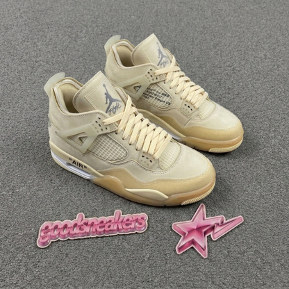 Off-White x Air Jordan 4 Retro SP - Sail