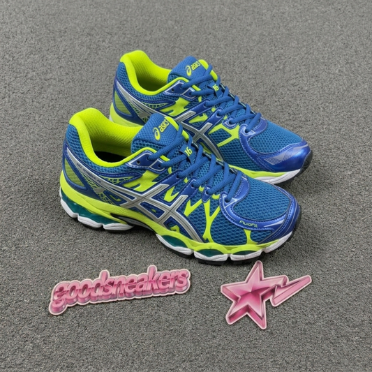 Asics Gel Nimbus 16 - Royal Blue / Flash Yellow
