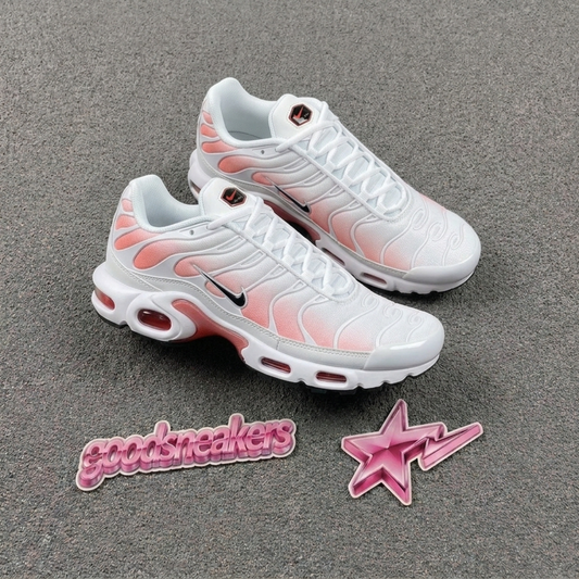 Nike Air Max Plus - White Team Orange