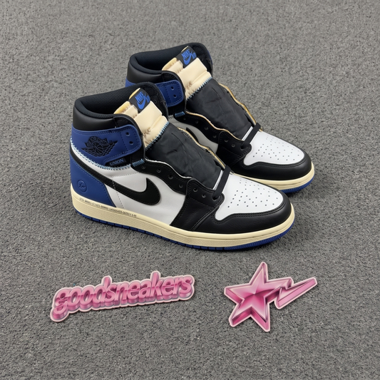 Union LA x Fragment Design x Air Jordan 1 Retro High OG SP - Royal Toe