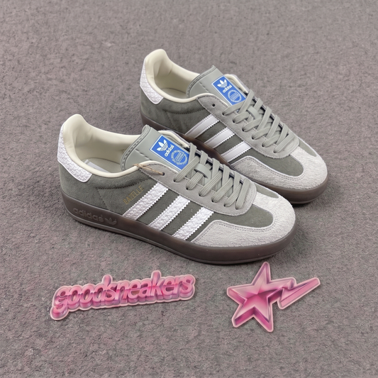 Adidas Gazelle Indoor - Silver Green Core Black
