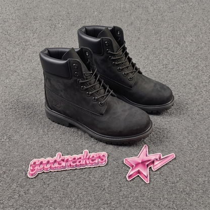 Timberland Premium 6-Inch Waterproof Boot - Black Nubuck