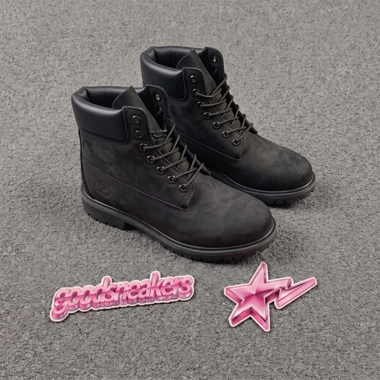 Timberland Premium 6-Inch Waterproof Boot - Black Nubuck