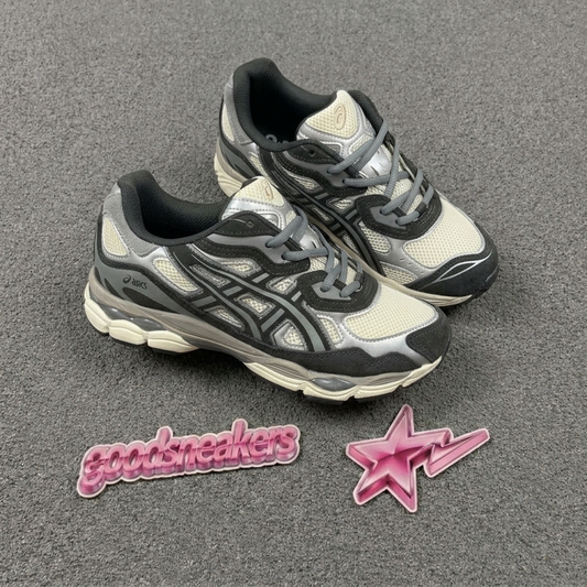 Asics Gel NYC - Oatmeal Obsidian Grey