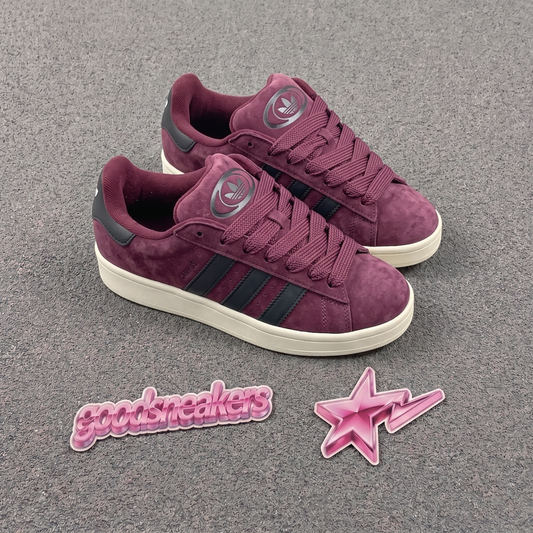 Adidas Campus 00's - Deep Burgundy Core Black