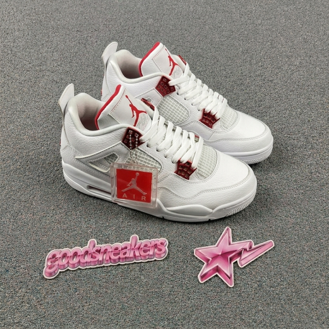 Air jordan 4 - Red Metallic