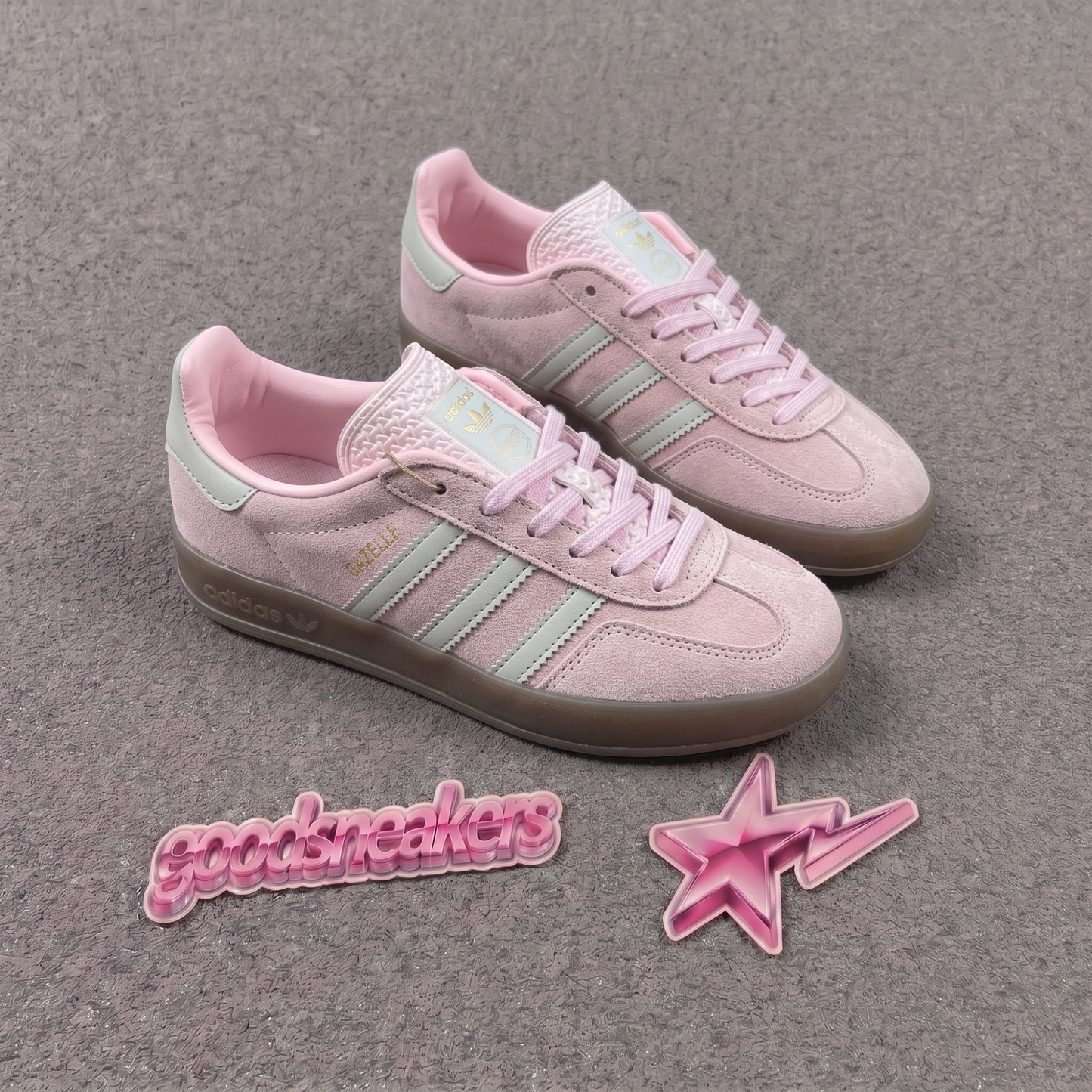 Adidas Gazelle Indoor - Almost Pink / Cloud White