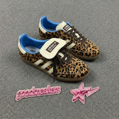Wales Bonner x Adidas Samba -  Pony Leopard