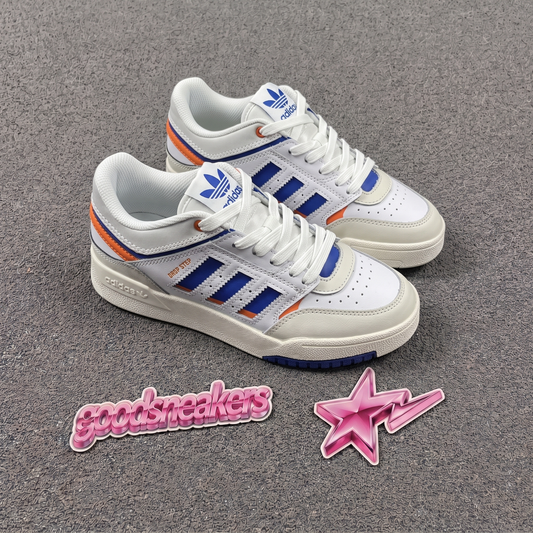 Adidas Drop Step Low - White Blue Orange