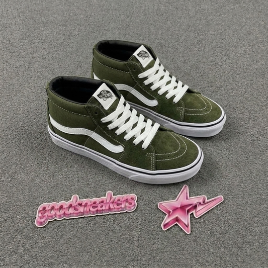 JJJJound x Vans Sk8-Mid Vault LX - Green