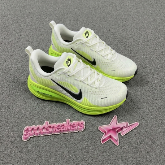 Nike Vomero 18 - White Electric Green Volt Black