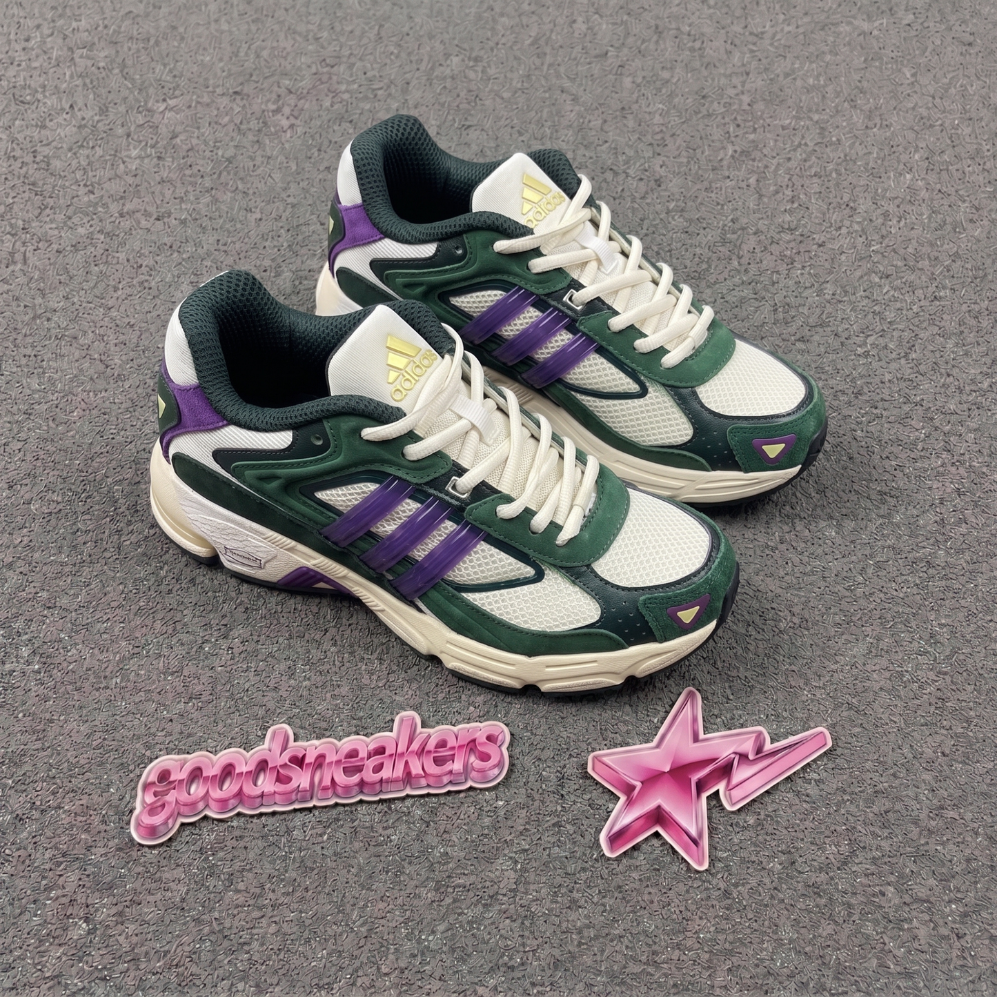 Adidas Response CL - Dark Green Purple