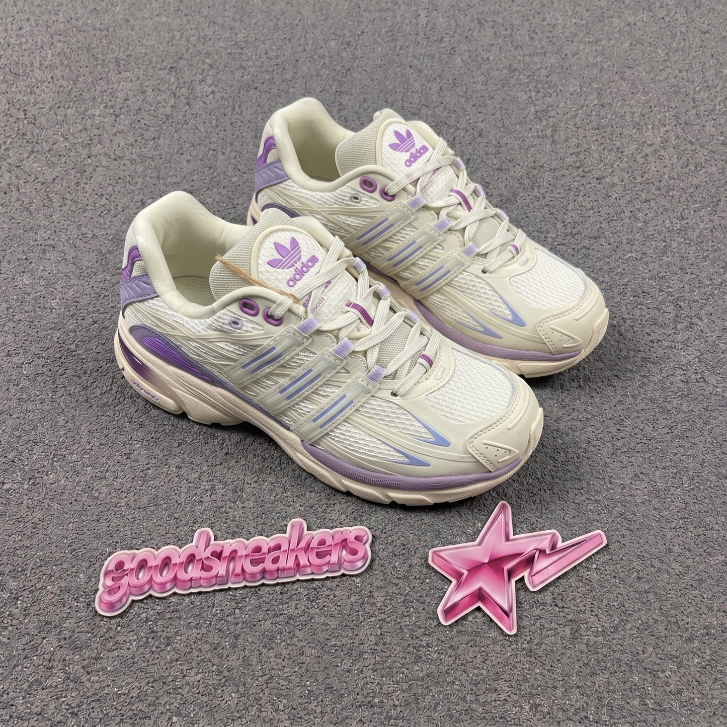 Adidas Adistar Cushion - Cream Preloved Purple
