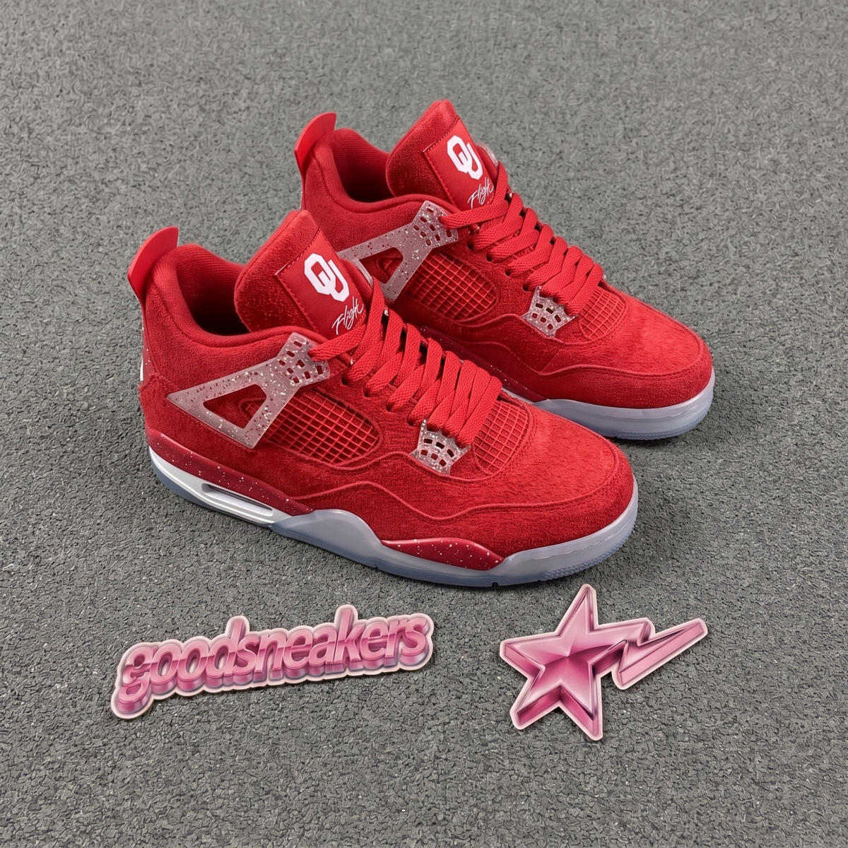 Air Jordan 4 Retro PE - Oklahoma Sooners [Original Quality]