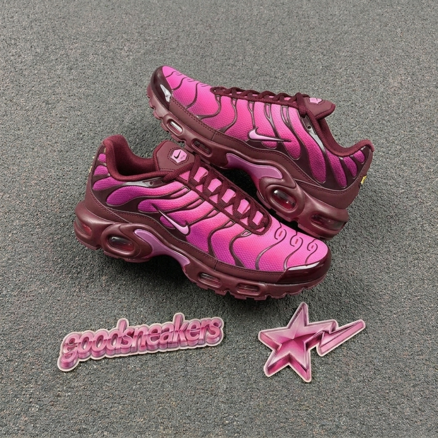Nike Air Max Plus - Burgundy Crush Pink Spell