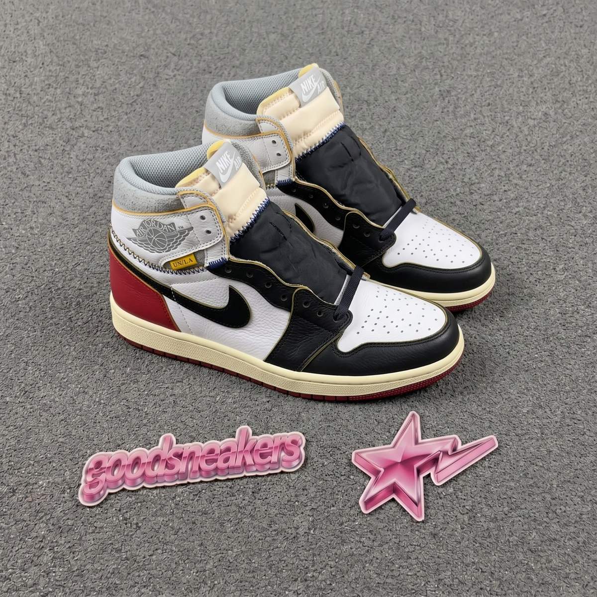 Union LA x Air Jordan 1 Retro High OG - Black Toe
