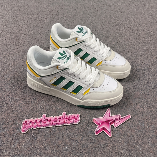 Adidas Drop Step Low - Grey White Green Yellow